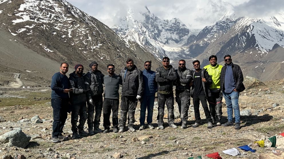 Motorcycle expedition through Spiti Valley