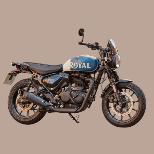 Royal Enfield Hunter 350 available for rent in Shimla
